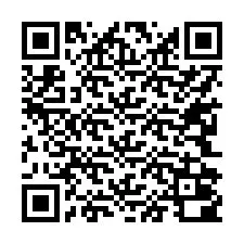 QR-kood telefoninumbri jaoks +17242000023