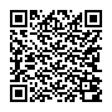 QR-код для номера телефона +17242000034