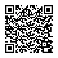 QR-koodi puhelinnumerolle +17242000042