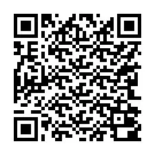 QR-код для номера телефона +17242000048