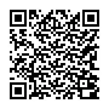 QR-koodi puhelinnumerolle +17242000111