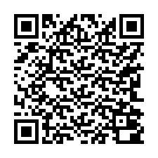 Código QR para número de teléfono +17242000114