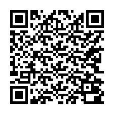 QR-code voor telefoonnummer +17242000129