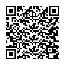 QR kód a telefonszámhoz +17242000137