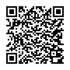 QR-kood telefoninumbri jaoks +17242000139