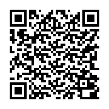 QR kód a telefonszámhoz +17242000144