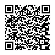 QR-code voor telefoonnummer +17242000203