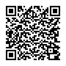 QR Code pour le numéro de téléphone +17242000216