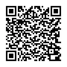 QR Code pour le numéro de téléphone +17242000218