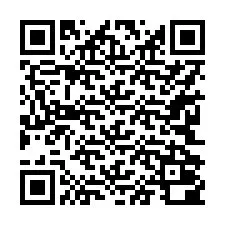 QR-kood telefoninumbri jaoks +17242000235