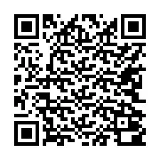 Codice QR per il numero di telefono +17242000237