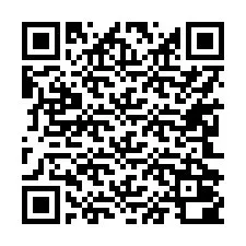 Kod QR dla numeru telefonu +17242000247