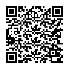 Kod QR dla numeru telefonu +17242000249