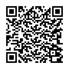 QR-code voor telefoonnummer +17242000304