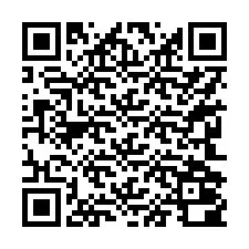 Codice QR per il numero di telefono +17242000310