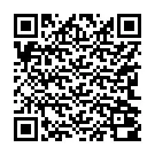 Código QR para número de teléfono +17242000314