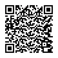 QR kód a telefonszámhoz +17242000335