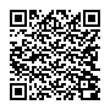 QR kód a telefonszámhoz +17242000336