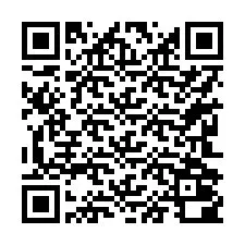 Código QR para número de teléfono +17242000351