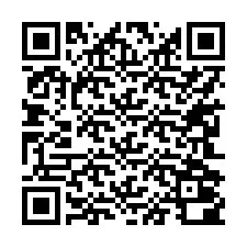 QR-code voor telefoonnummer +17242000353