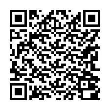 Kode QR untuk nomor Telepon +17242000355