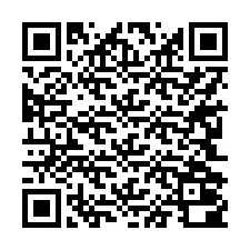 QR код за телефонен номер +17242000362