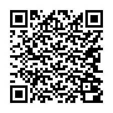 QR-kood telefoninumbri jaoks +17242000363