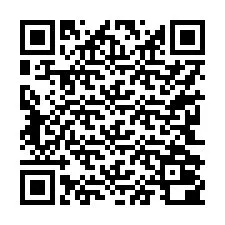 Código QR para número de teléfono +17242000364