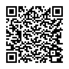 QR код за телефонен номер +17242000368