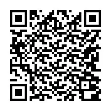 QR-koodi puhelinnumerolle +17242000375