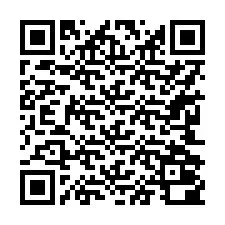 QR-koodi puhelinnumerolle +17242000385