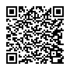 QR Code สำหรับหมายเลขโทรศัพท์ +17242000393