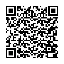 QR код за телефонен номер +17242000455