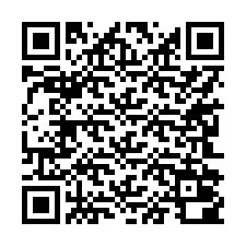 QR-koodi puhelinnumerolle +17242000456