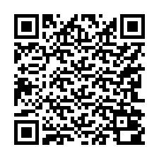 QR-kood telefoninumbri jaoks +17242000458