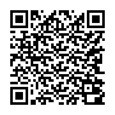 QR Code pour le numéro de téléphone +17242000468