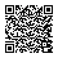 QR код за телефонен номер +17242000469