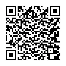 Código QR para número de teléfono +17242000471