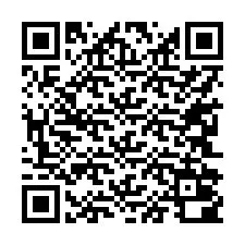 QR код за телефонен номер +17242000473