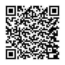 QR-код для номера телефона +17242000479