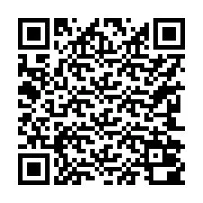 QR-код для номера телефона +17242000481