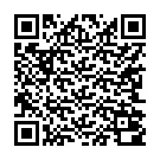 QR-koodi puhelinnumerolle +17242000486