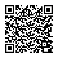 QR-koodi puhelinnumerolle +17242000491