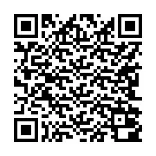 Codice QR per il numero di telefono +17242000496