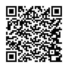 QR код за телефонен номер +17242000573