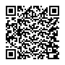 QR kód a telefonszámhoz +17242000578