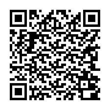 QR код за телефонен номер +17242000582