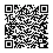 QR код за телефонен номер +17242000592