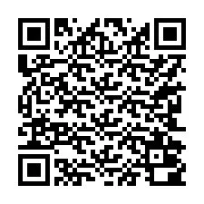 電話番号のQRコード +17242000594