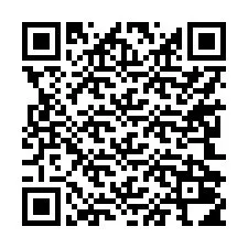 Codice QR per il numero di telefono +17242014206